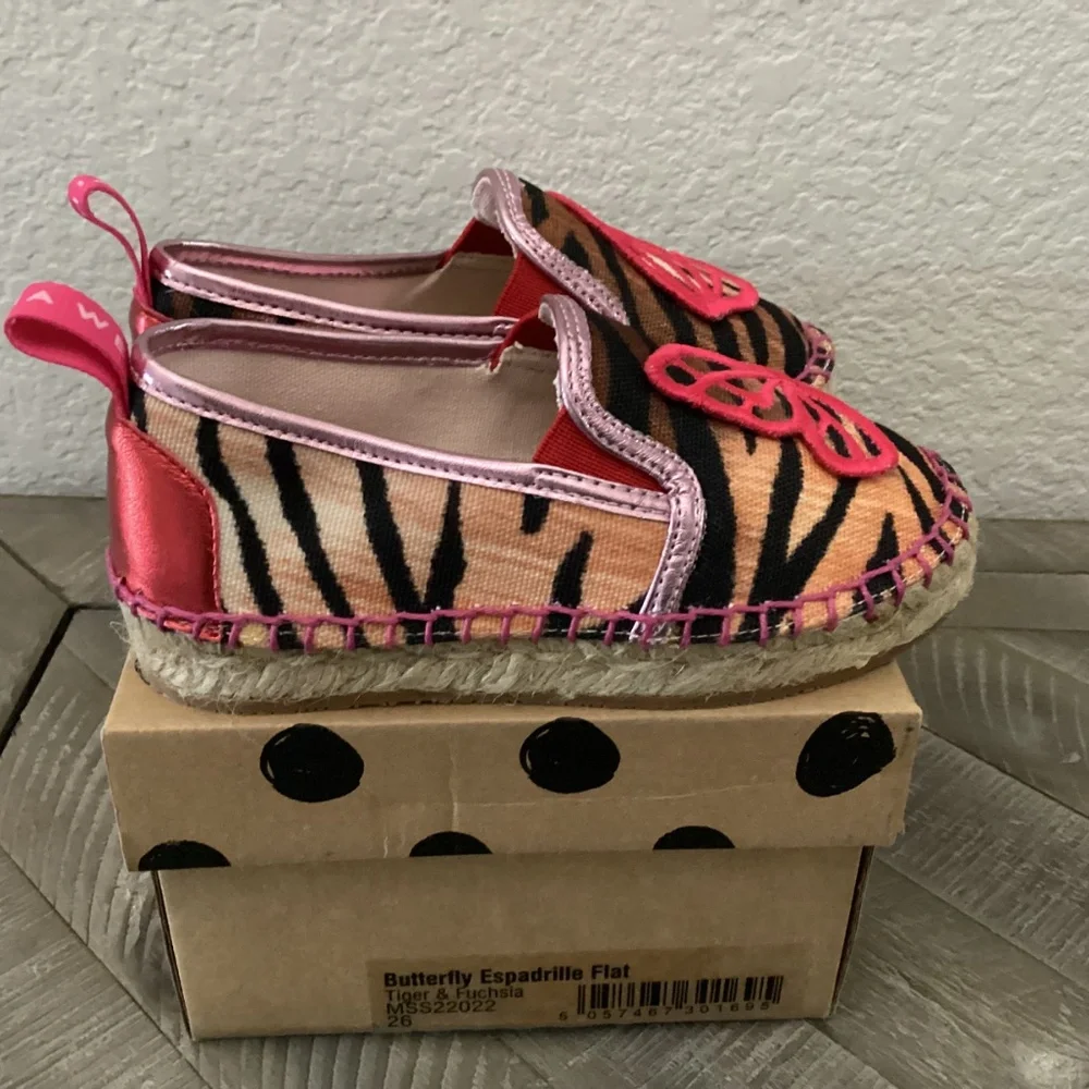 SOPHIA WEBSTER Kids' Butterfly Espadrille Flat (Toddler Kid) 10US / 26E